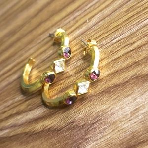 Avon crystal earrings